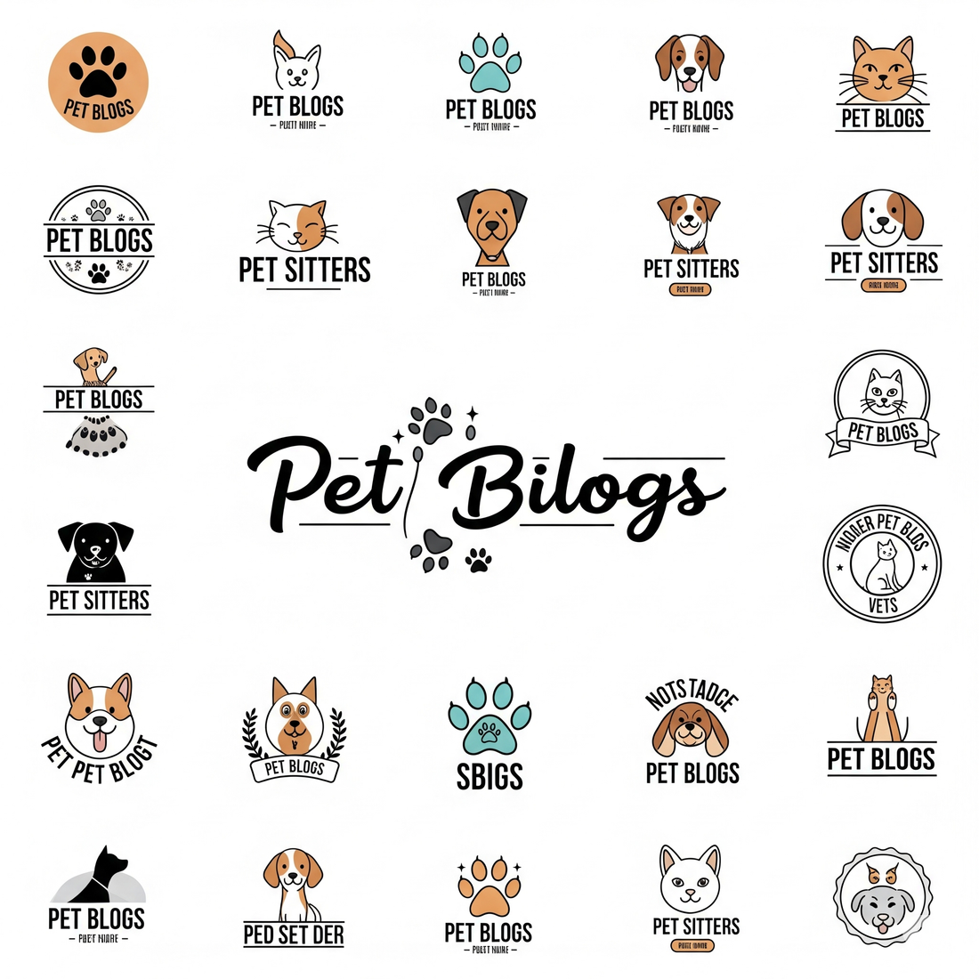 25 Creative Pet Logo Design Ideas to Inspire Your Brand