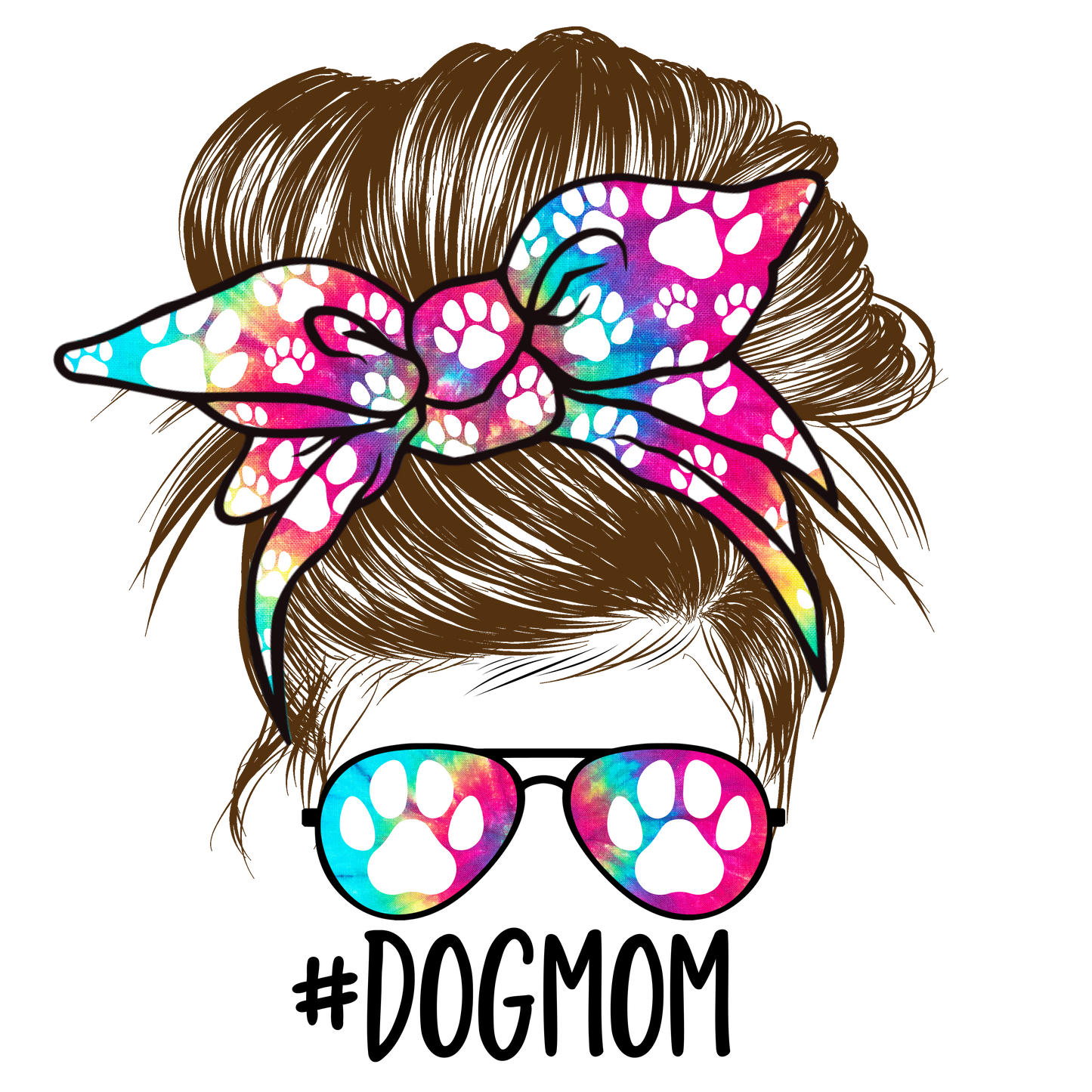 DOGMOM - Unisex s/s T-Shirt | Bold & Loving Pet Parent Design