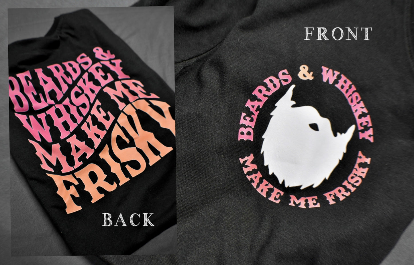 ๐ถ๏ธ Beards & Whiskey โ Unisex T-Shirt for the Rugged & Refined