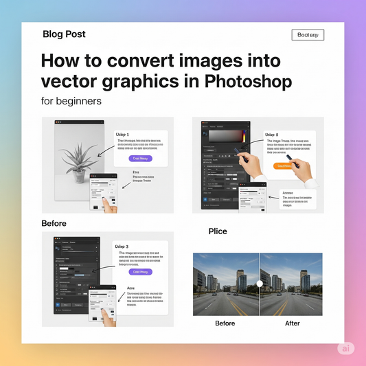 How to Convert Image to Vector in Photoshop (Step-by-Step)