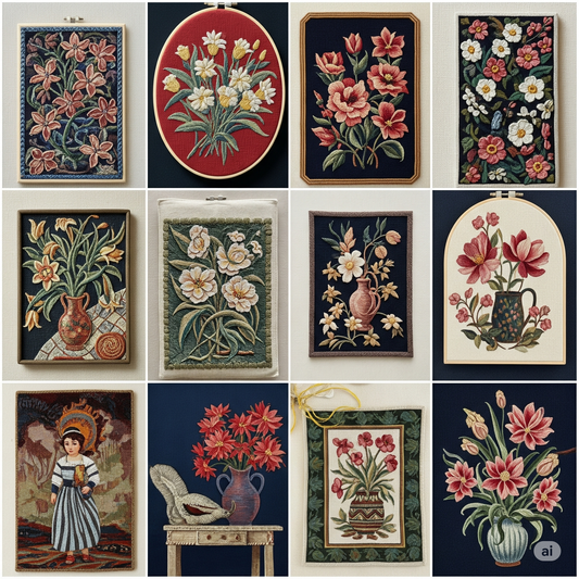 What is Crewel Embroidery? A Beautiful Blend of Art and Thread