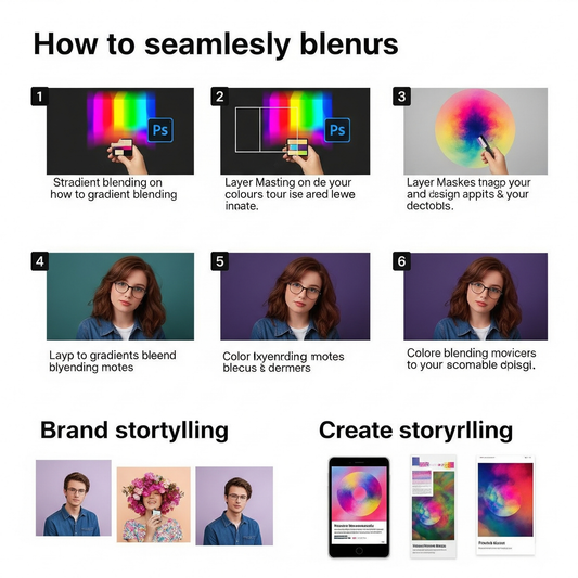 How to Blend Colors in Photoshop: Step-by-Step Tutorial for Smooth Transitions