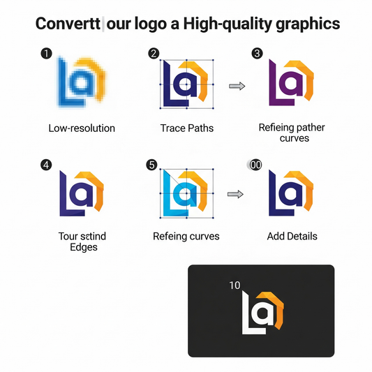 How to Convert a Low-Res Logo to a Vector (Step-by-Step)