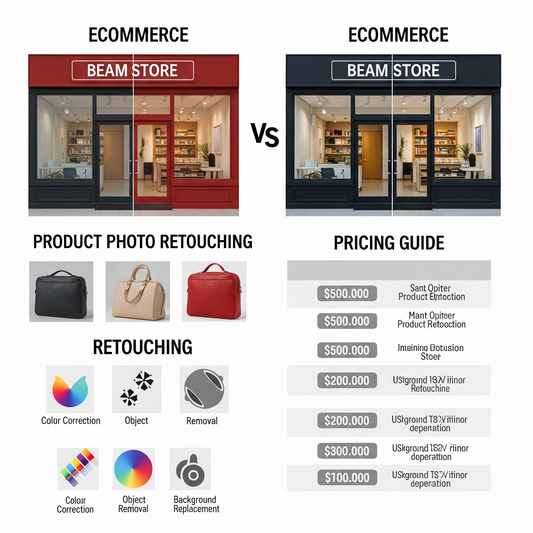 eCommerce Product Photo Retouching Services: Importance, Types & Pricing Explained