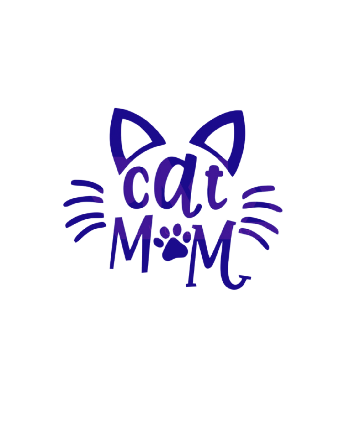 Cat Mom (whiskers) - Unisex s/s t-shirt